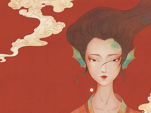《珠还》插画绘本-广美毕业设计作品