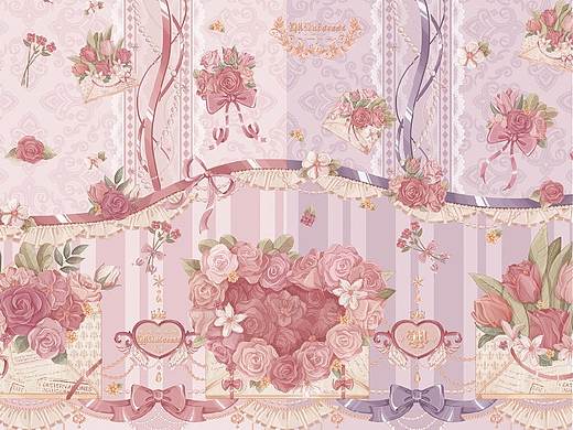 lolita印花设计