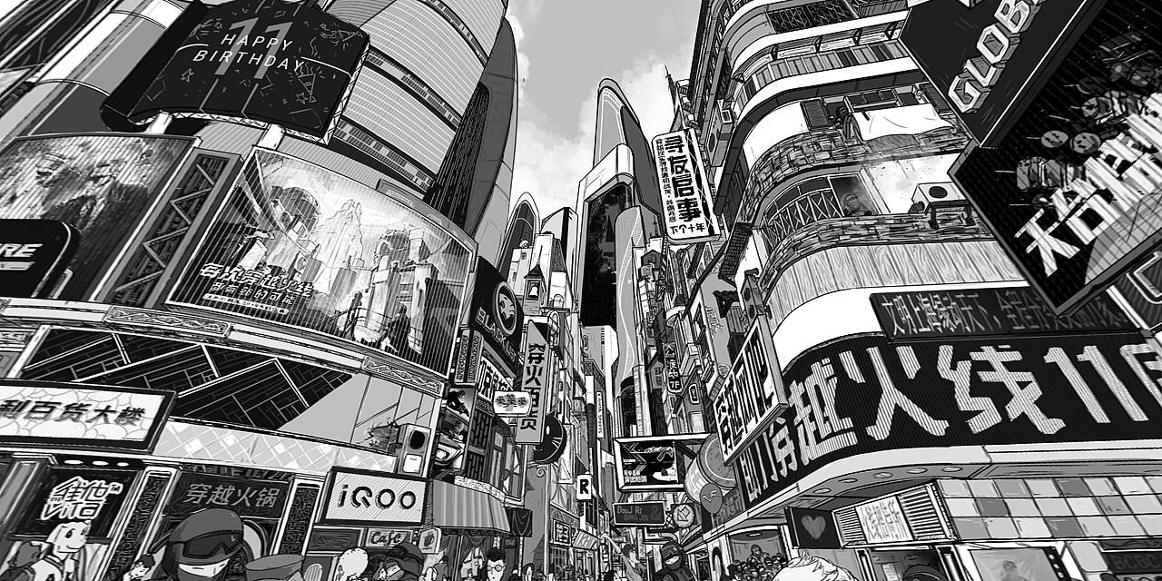 【全景画】2019年穿越火线十一周年贺图