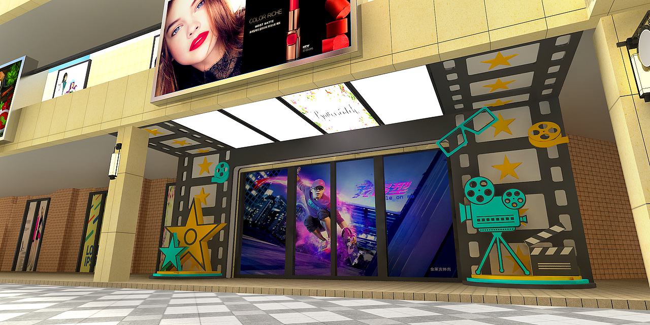 河南息州城市广场商业街翻新打造（图ZMjUxNDE1MDY4） - 其他三维 - 站酷设计师Gavin华子原创素材 - 站酷ZCOOL