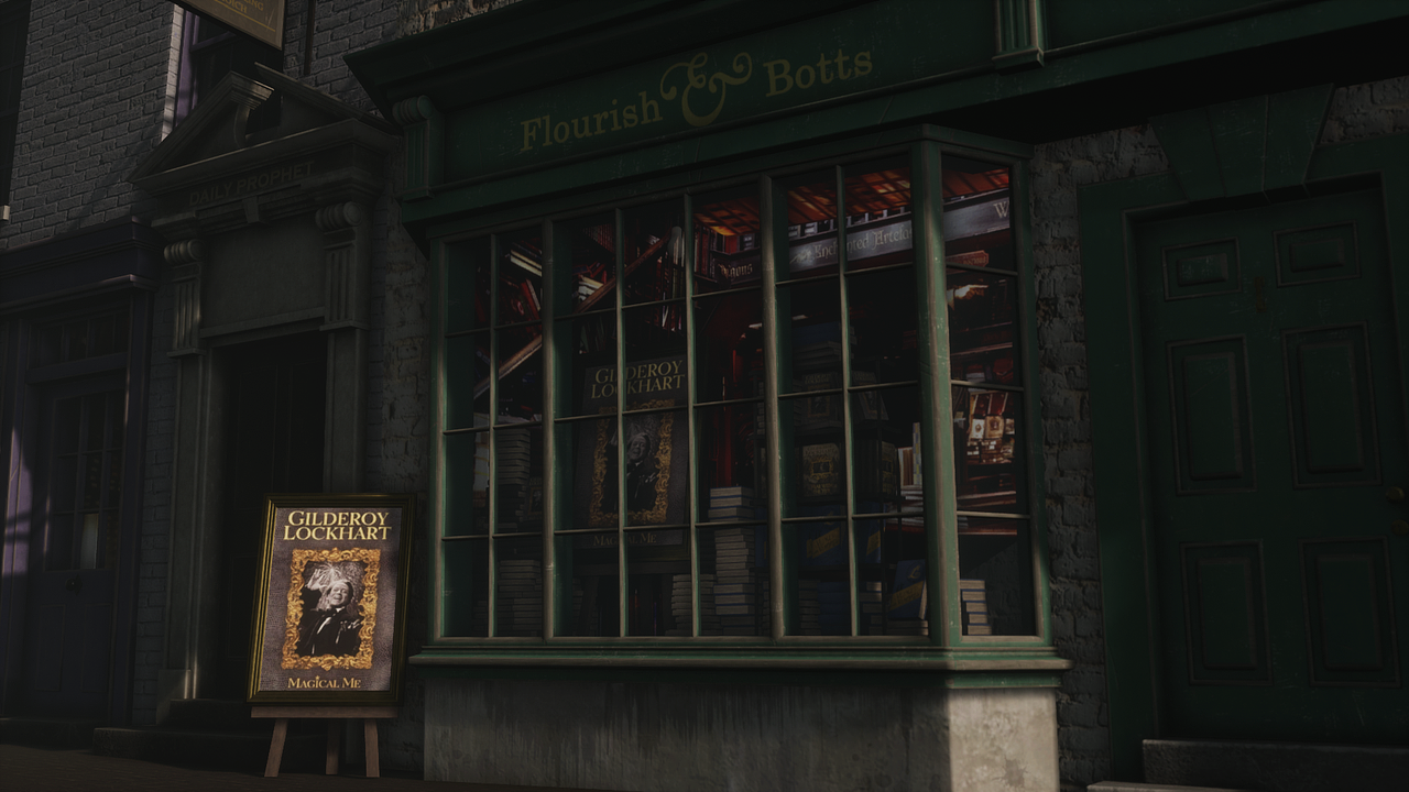 cg建模哈利波特对角巷