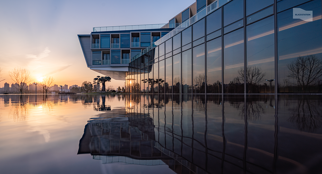 灵动水岸 | 上海东方美谷jw万豪酒店建筑影像