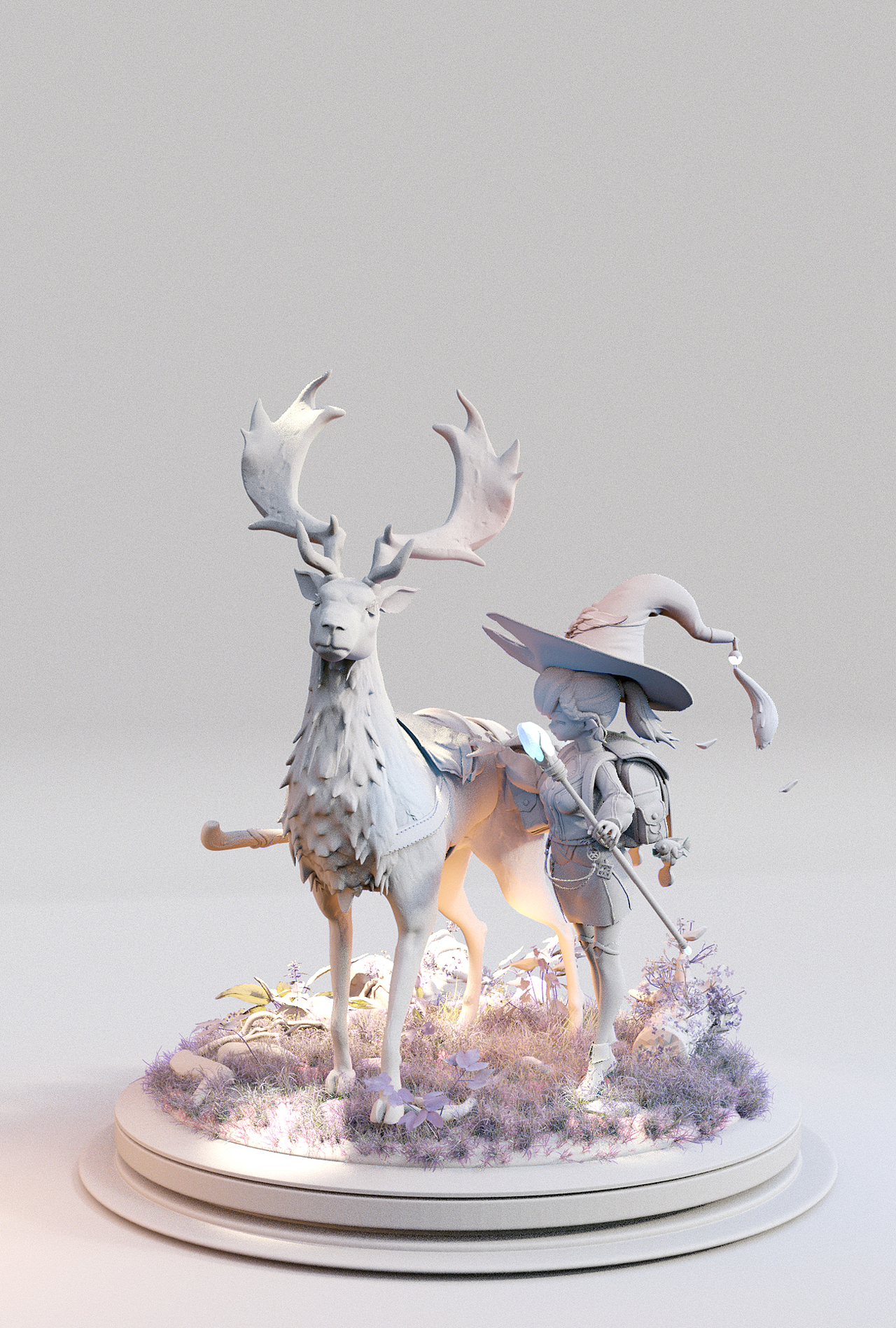 3D手办模型-坐骑