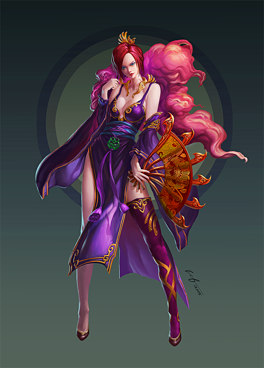 冷艳女刺客魅影