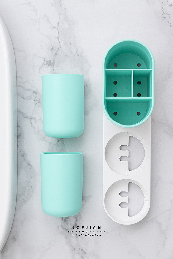 产品摄影-日用居家产品牙刷杯