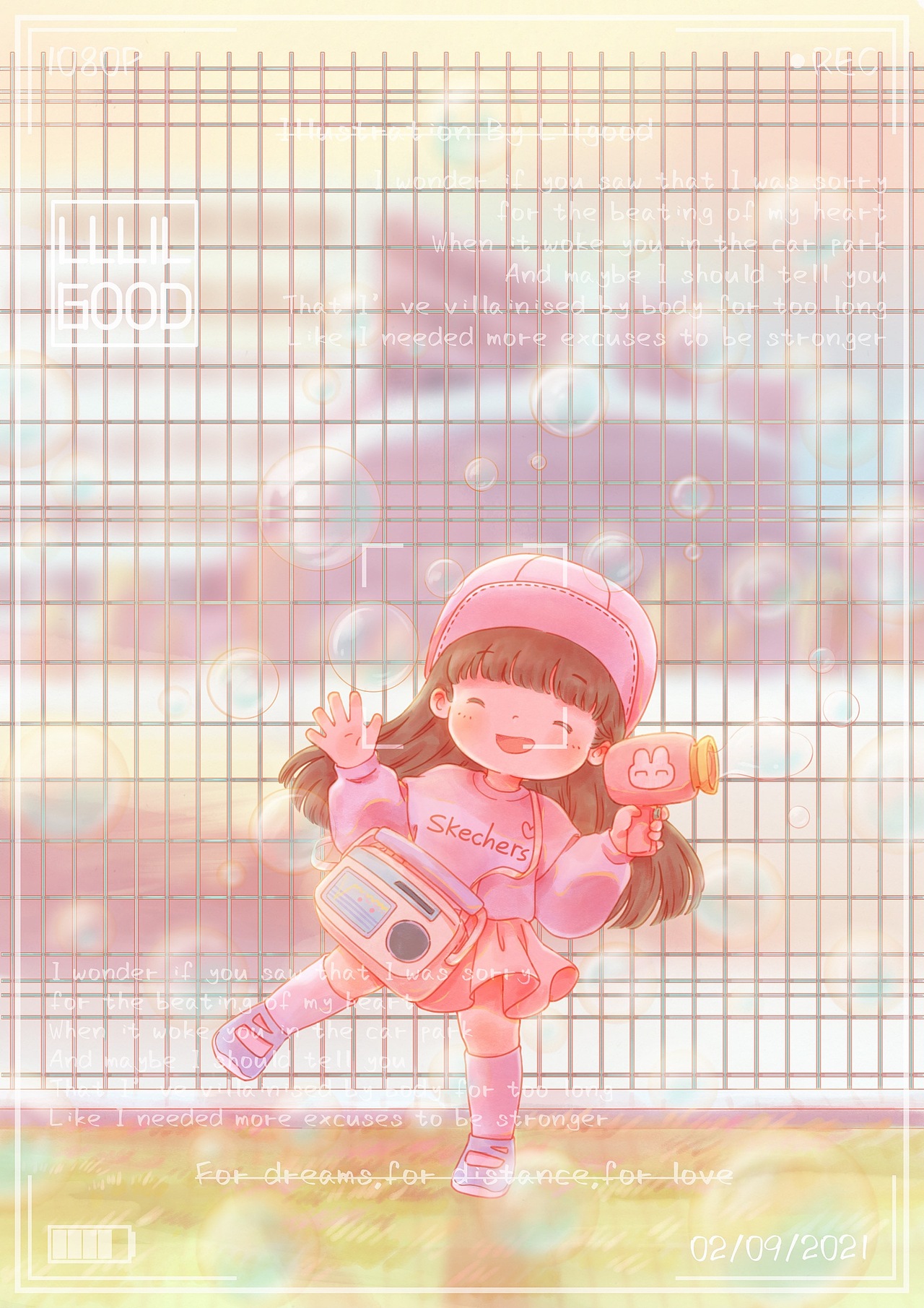 李梦鱼摄影二创插画（图ZMjY5Mjg2OTM2） - 创作习作 - 站酷设计师六咕lilgood原创素材 - 站酷ZCOOL