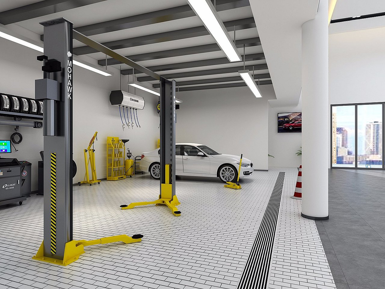 汽车4S店（图ZMTYzMjQzMTM2） - 家装设计 - 站酷设计师Z53163066原创素材 - 站酷ZCOOL