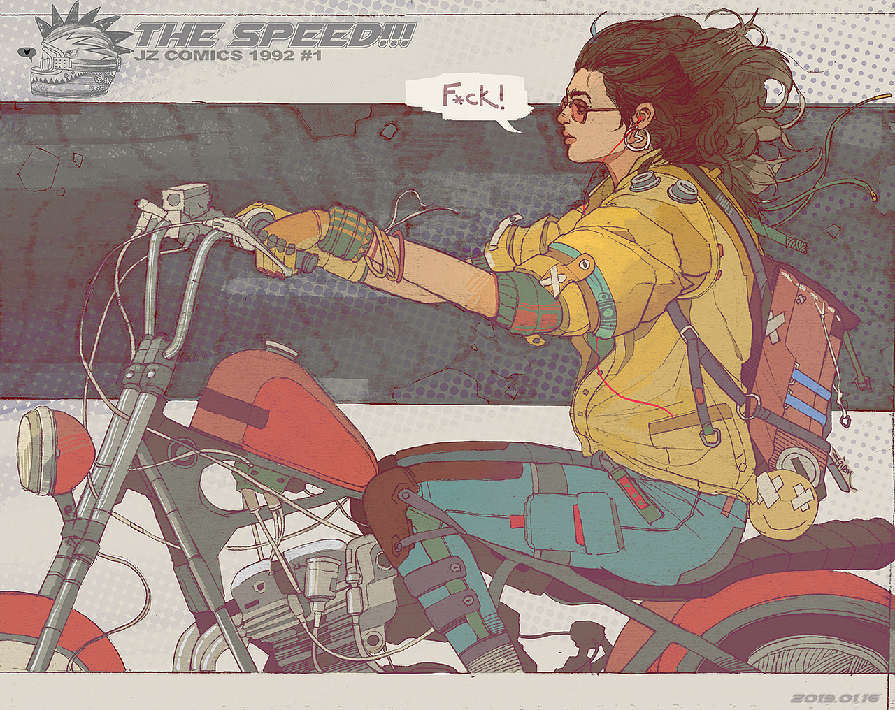 THE SPEED 2019（图ZMTQ2MDI0OTI0） - 创作习作 - 站酷设计师Robots_JERRY原创素材 - 站酷ZCOOL