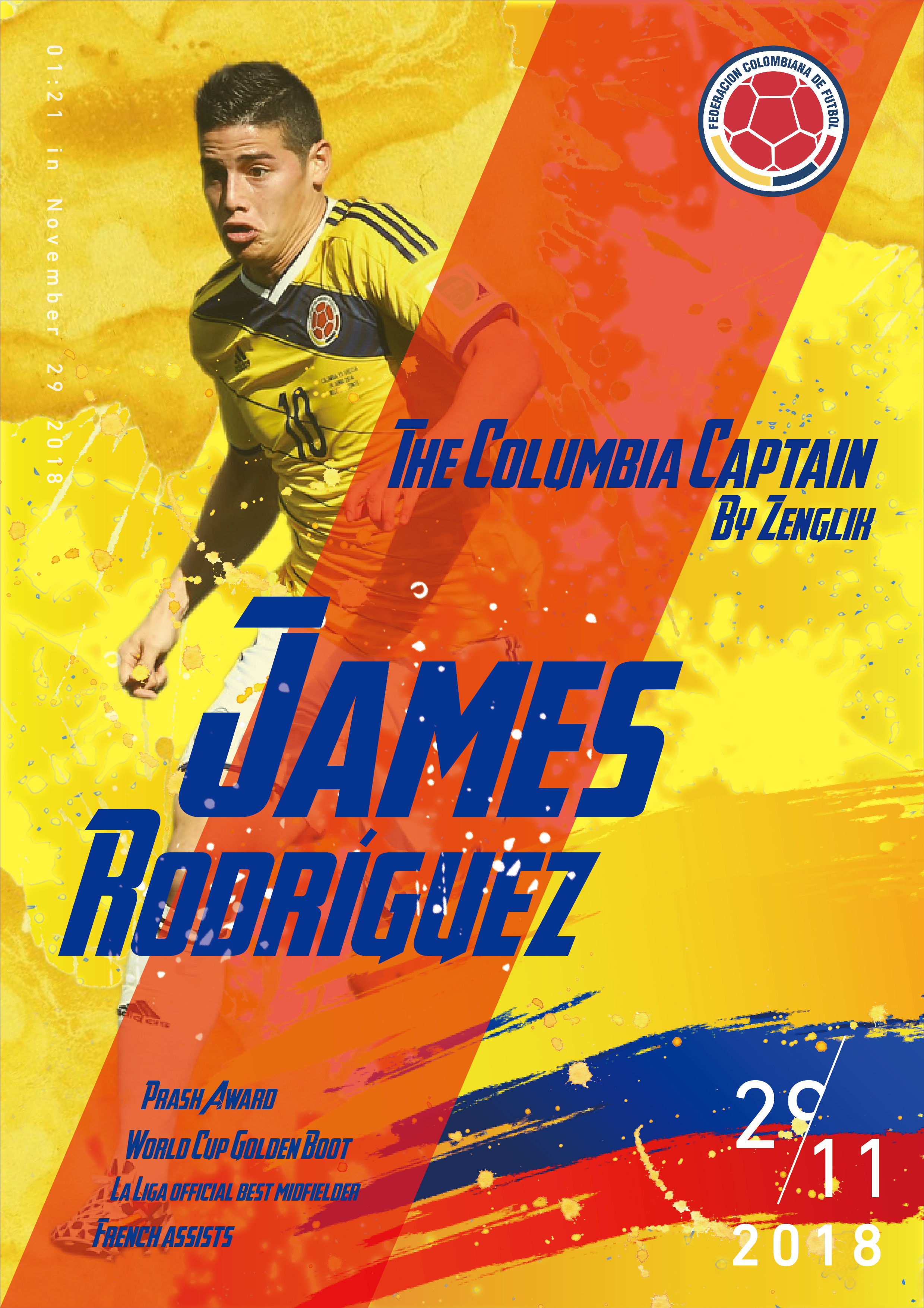 足球国家队队长系列海报