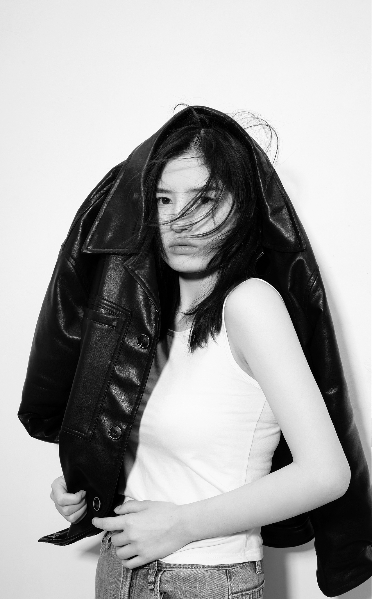 宅家拍大片-黑白风格