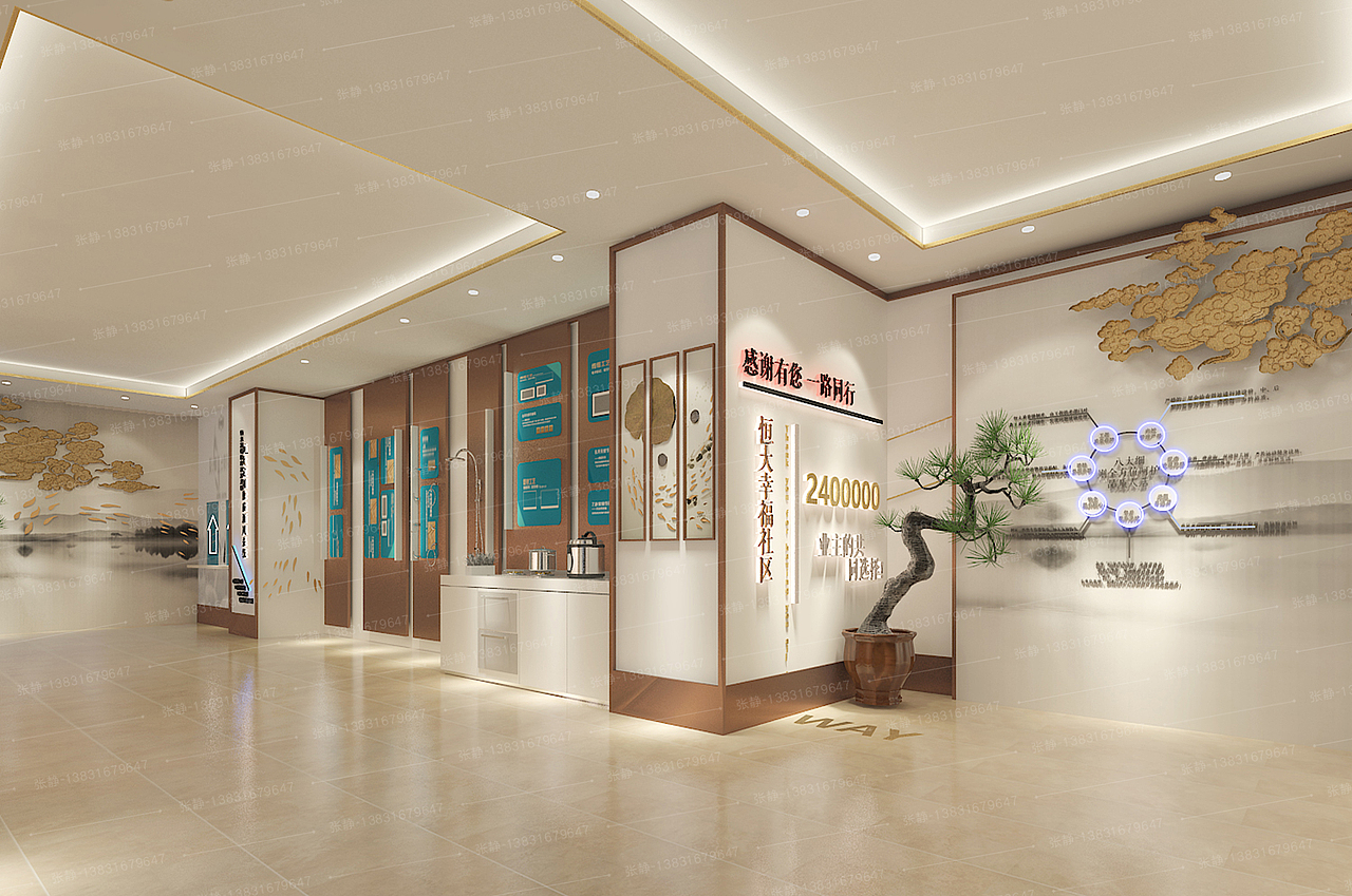 地产工法展示墙品牌墙企业展馆展厅设计（图ZMjI4NTEzNzQ0） - 展陈设计 - 站酷设计师ZJ张小七原创素材 - 站酷ZCOOL