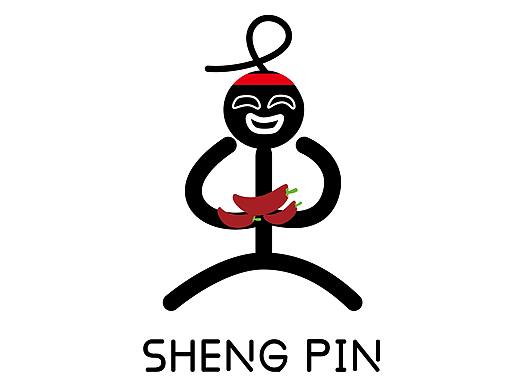 一个胡乱的辣椒酱logo