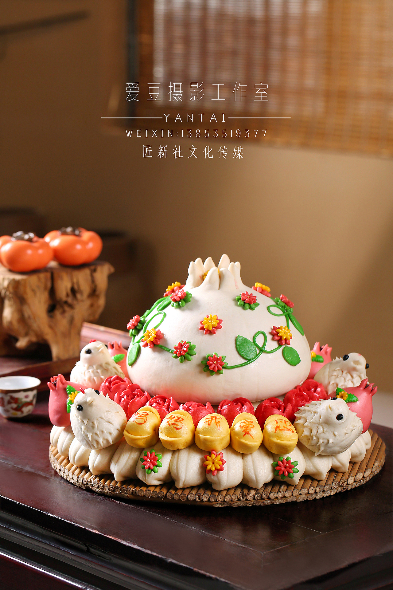 胶东花馍大馒头烟台静物摄影