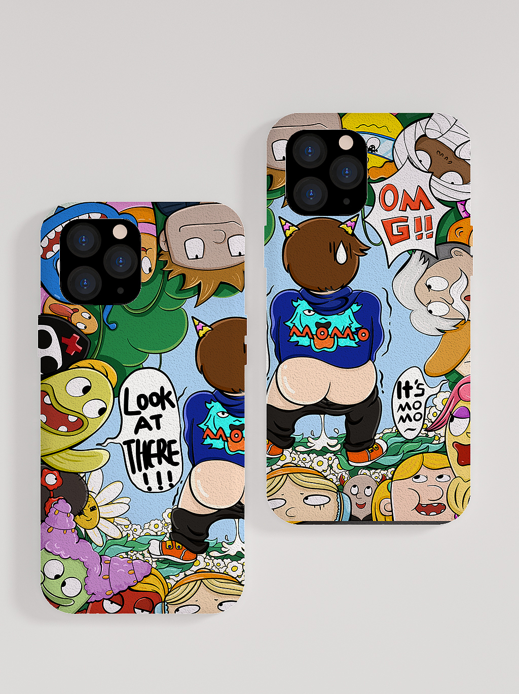 《when I do sth》涂鸦风插画系列（图ZMjM0ODc5OTA0） - 创作习作 - 站酷设计师莫莫不骚原创素材 - 站酷ZCOOL