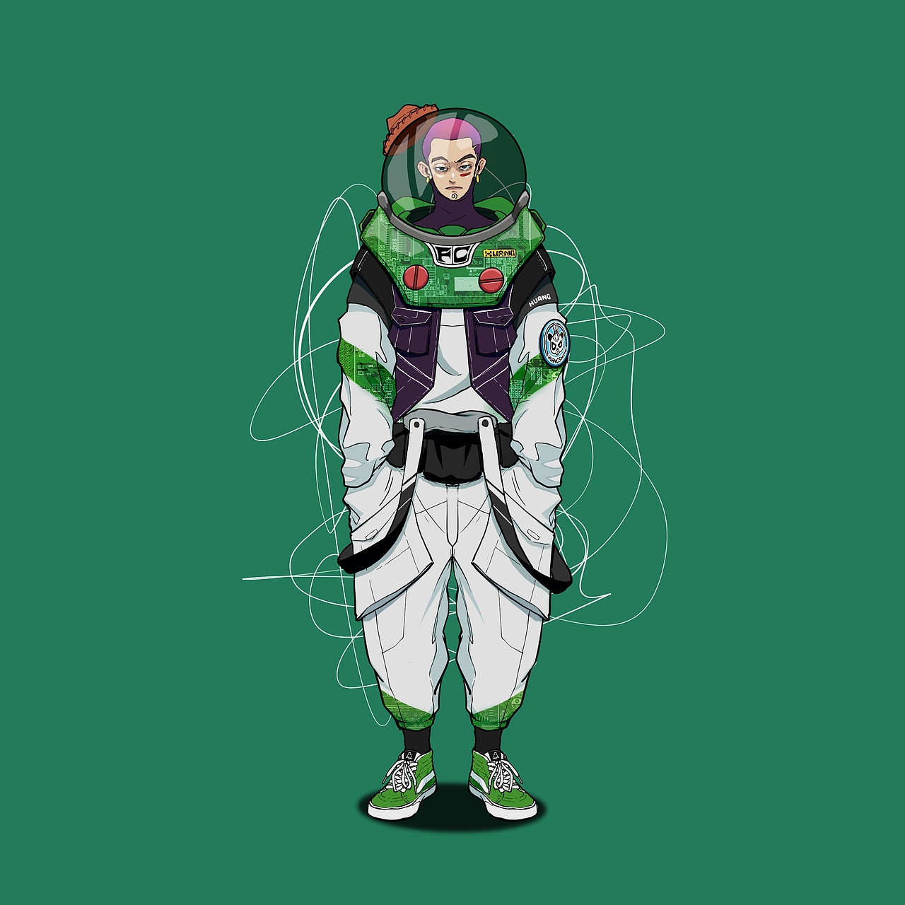 一些源于动漫的潮流角色设计