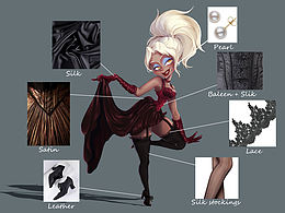 人設(shè)3D材質(zhì)