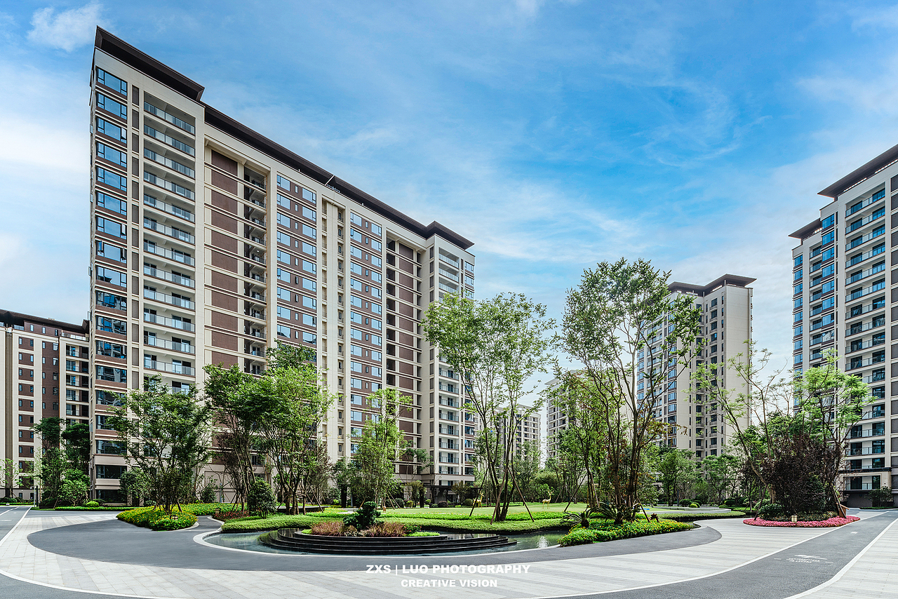 景观摄影 成都彭州置信丽都府二期|摄影|环境/建筑摄影|空间摄影罗