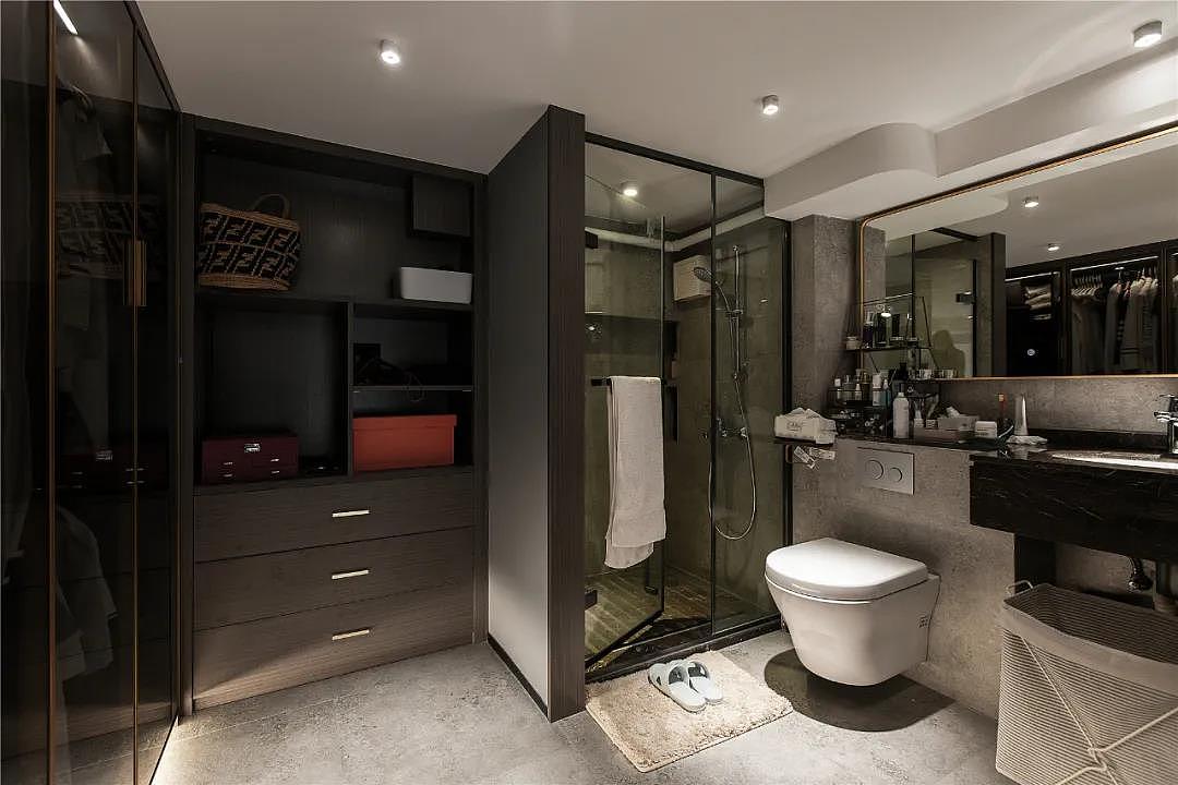 85m²现代风复式住宅,低调沉稳、高级时尚的两人居