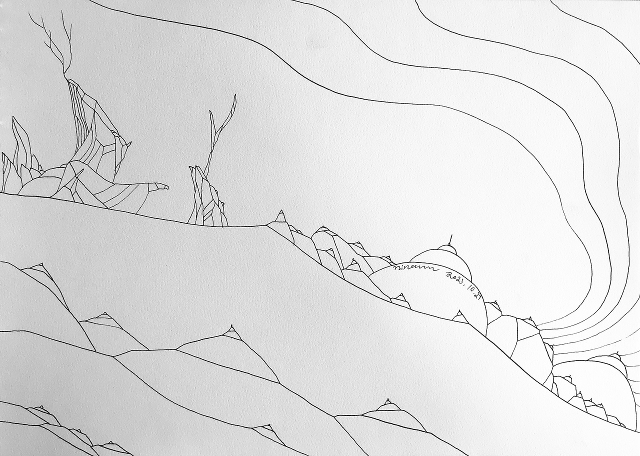 10月线描作品小集