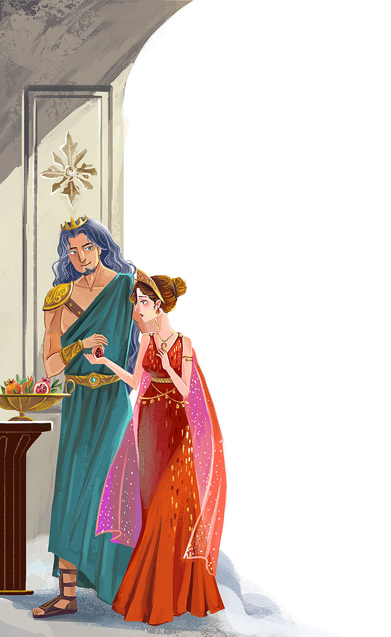 《古希腊神话》插图_ameilili-站酷zcool