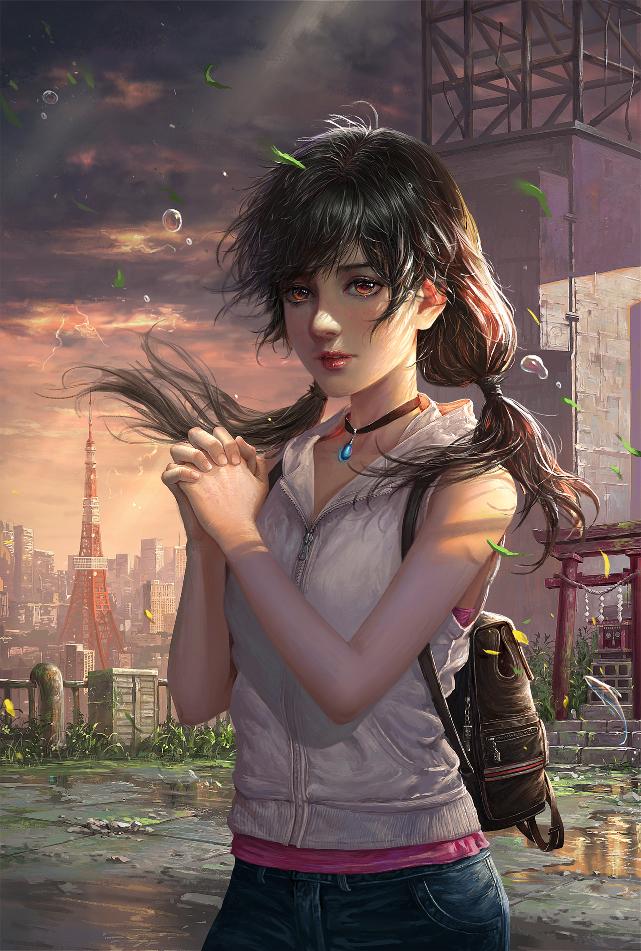 天野阳菜（图ZMjMxNTk1ODg0） - 创作习作 - 站酷设计师lin境月原创素材 - 站酷ZCOOL
