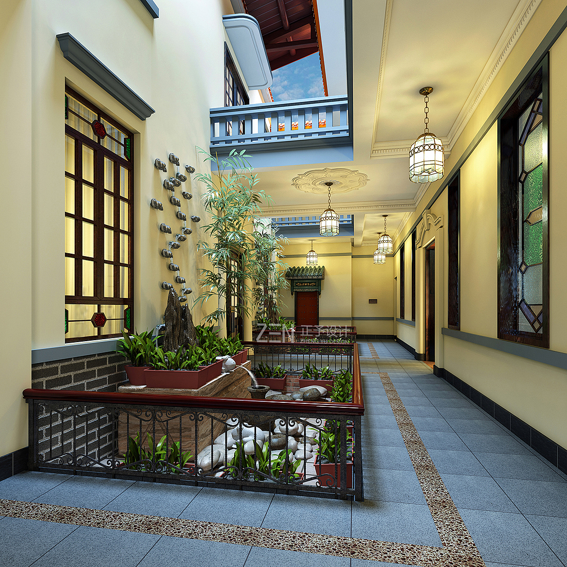 对话幸存者保护性改造设计-长沙伍厚德堂饭店-正予设计（图ZMjIxMDUwNTg0） - 家装设计 - 站酷设计师正予设计原创素材 - 站酷ZCOOL