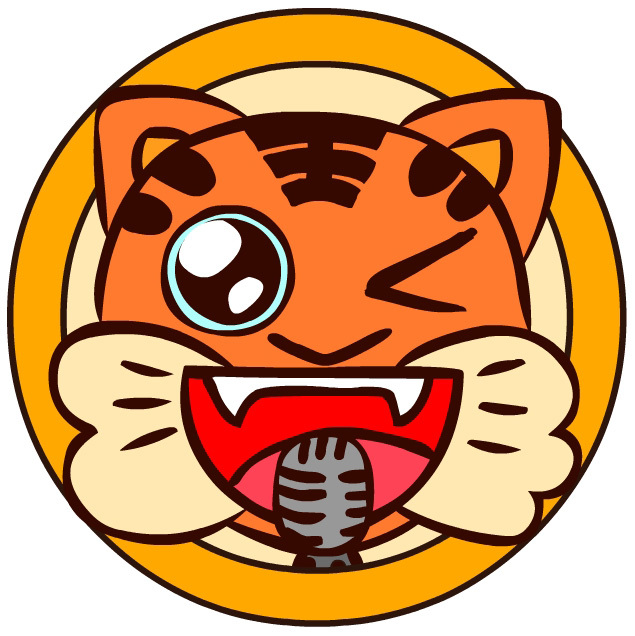 可爱的老虎logo图片