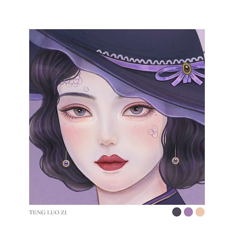 民国美人录【二】（图ZMjU3NDMxNTAw） - 创作习作 - 站酷设计师害羞的小狮子原创素材 - 站酷ZCOOL