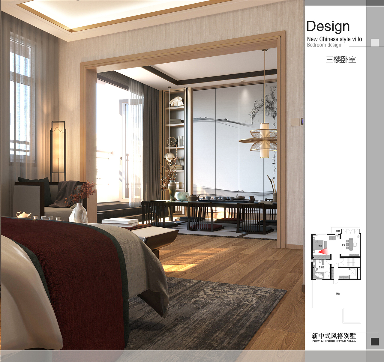 别墅室内设计（图ZMjE5ODYzMjA4） - 家装设计 - 站酷设计师我是柴某人原创素材 - 站酷ZCOOL