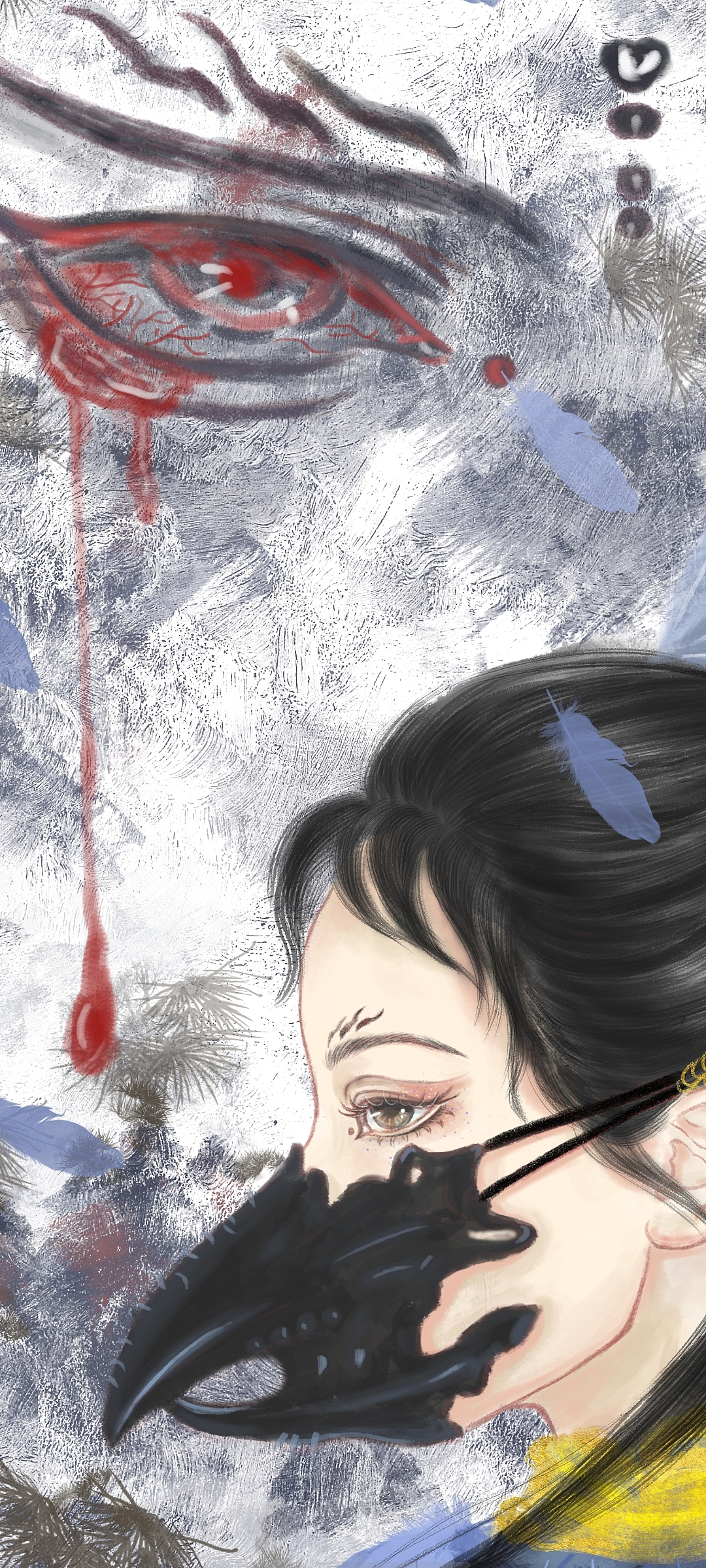 古风插画（图ZMjQxNTc4Njg0） - 创作习作 - 站酷设计师無琂ALin原创素材 - 站酷ZCOOL