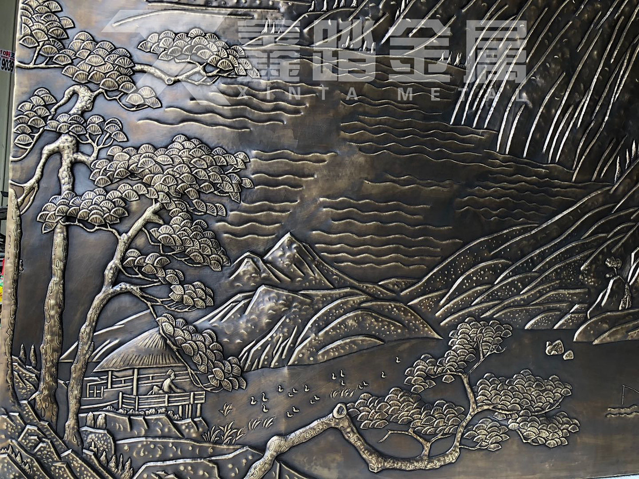 手工锻铜立体浮雕鲤鱼戏水图案壁画文化背景墙装饰壁画（图ZMjYxOTgzODY4） - 其他 - 站酷设计师xt188869原创素材 - 站酷ZCOOL
