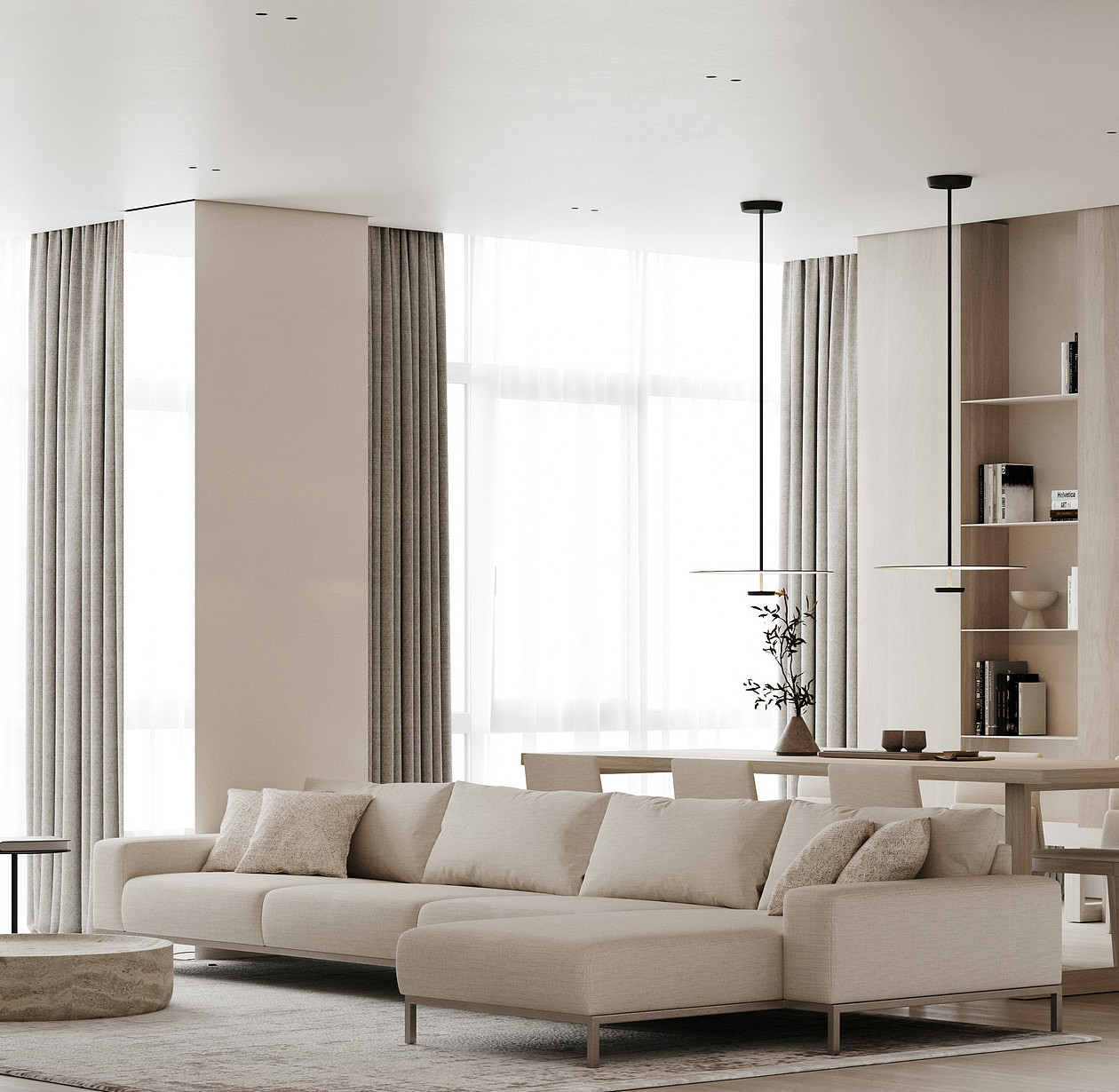 极简白+原木,美出新高度!