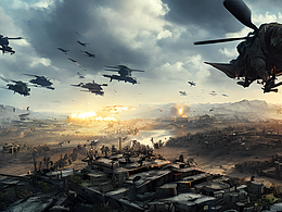 #站酷梦笔#战地EA 世界大战