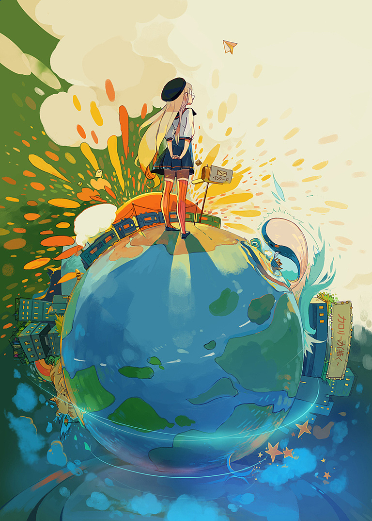 星球|插画|商业插画|路里 - 原创作品 - 站酷 (zcool)