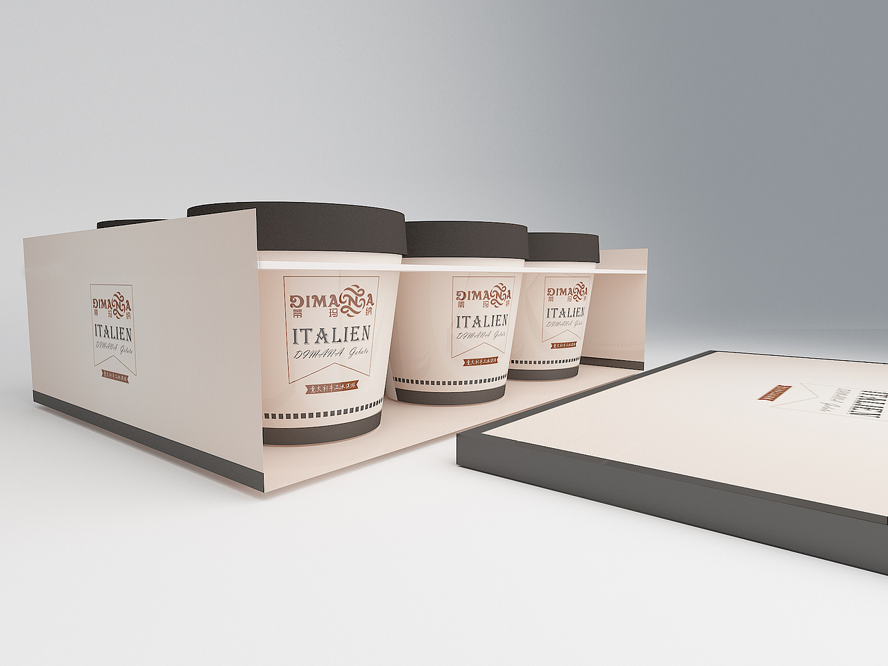 冰淇淋包装（图ZNjYwMjczMTY=） - 其他工业/产品 - 站酷设计师偶吃饱了原创素材 - 站酷ZCOOL