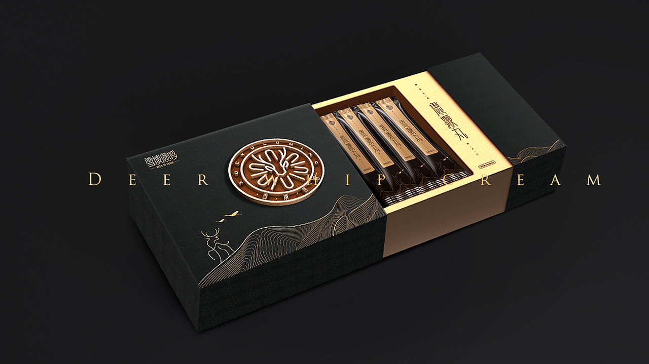 雪域鹿鳴品牌形象與產(chǎn)品設計方案（圖ZMjEzNDE0ODg4） - 品牌 - 站酷設計師蕓皓原創(chuàng)素材 - 站酷ZCOOL