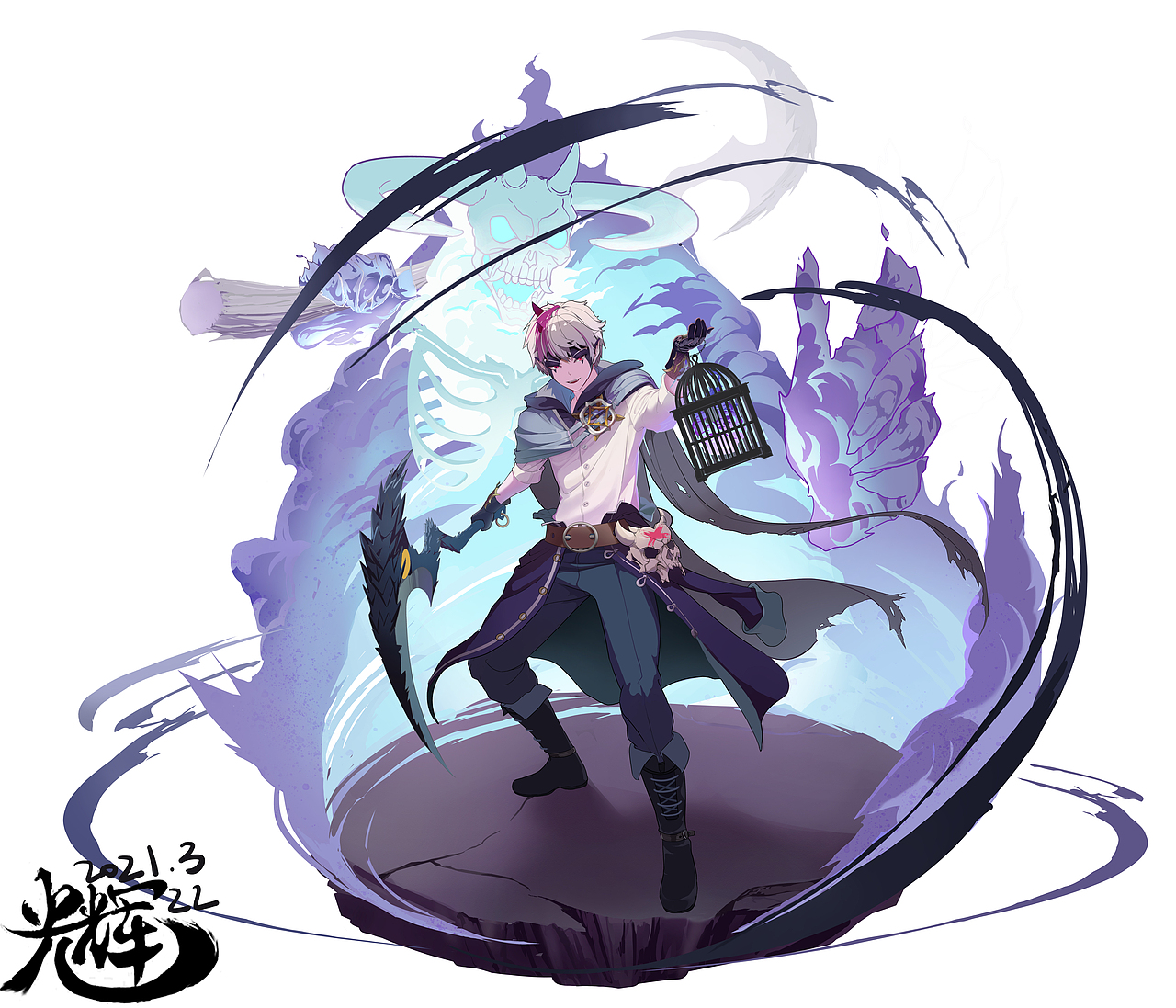 立绘练习（图ZMjQ3ODc1MjI0） - 游戏原画 - 站酷设计师光辉系我原创素材 - 站酷ZCOOL