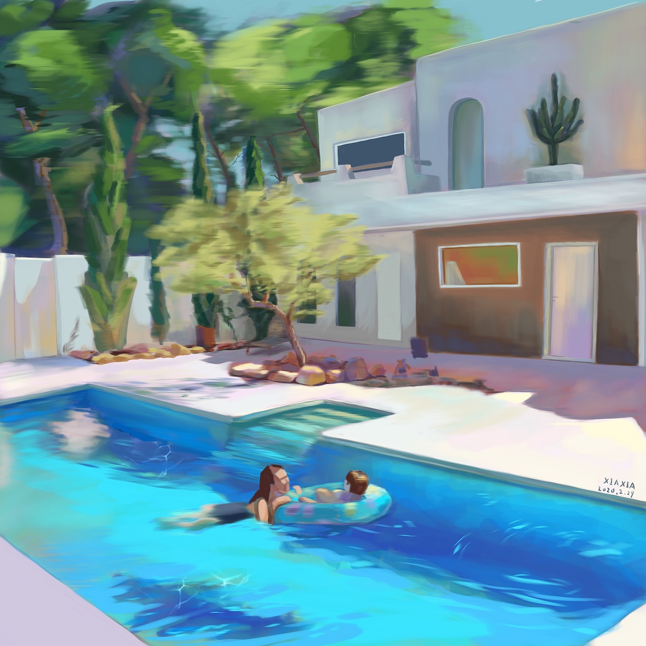 30天色彩速涂练习,