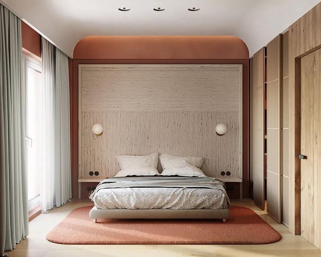 乌克兰86平现代复式装修,别致美观