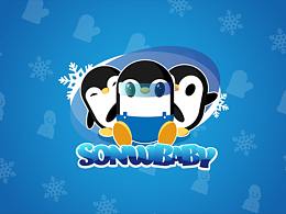 真雪乐园标志设计SNOWBABY 
