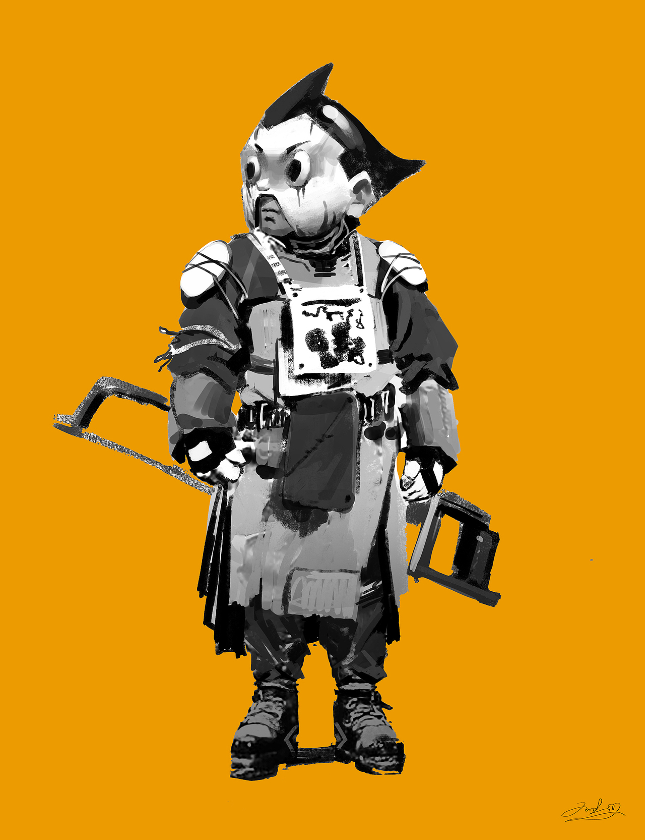 废土角色草图合集（图ZMTM0NzIxOTcy） - 概念设定 - 站酷设计师俊灵WJL原创素材 - 站酷ZCOOL