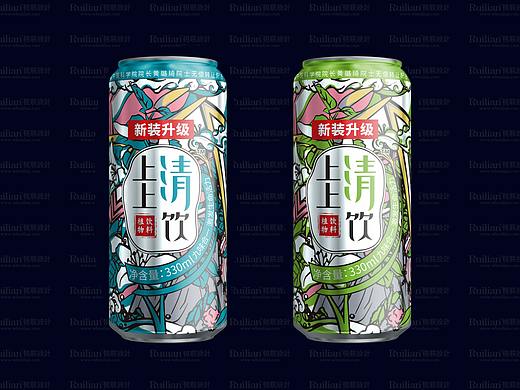锐联品牌设计-植物饮料包装设计