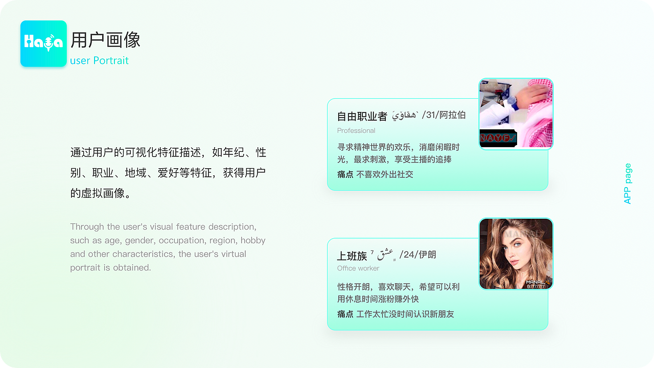 中东地区社交类直播app（图ZMjkwMTQwOTc2） - APP界面 - 站酷设计师Galina伍5555原创素材 - 站酷ZCOOL