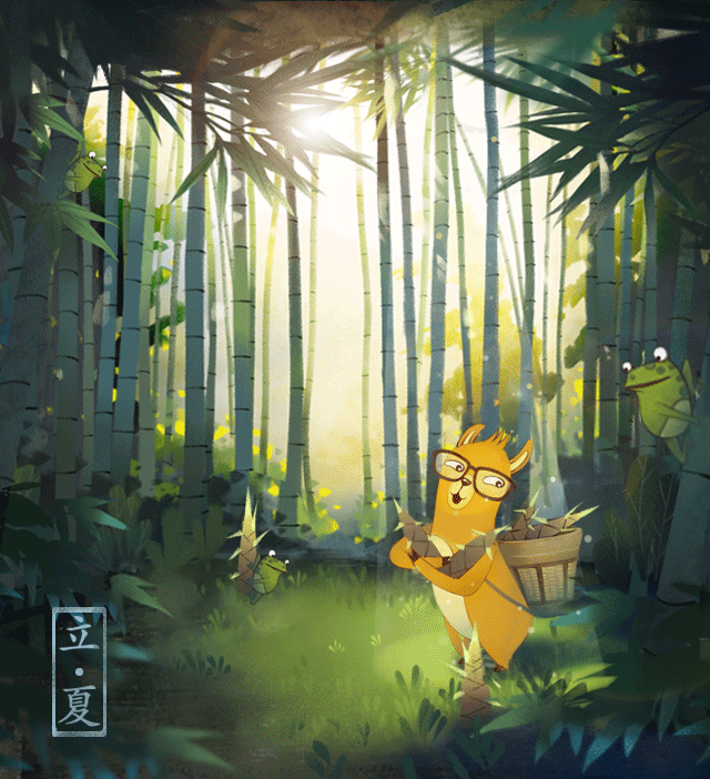 二十四节气——立夏（图ZNDc0NTk3MzY=） - 商业插画 - 站酷设计师wzlzxx原创素材 - 站酷ZCOOL