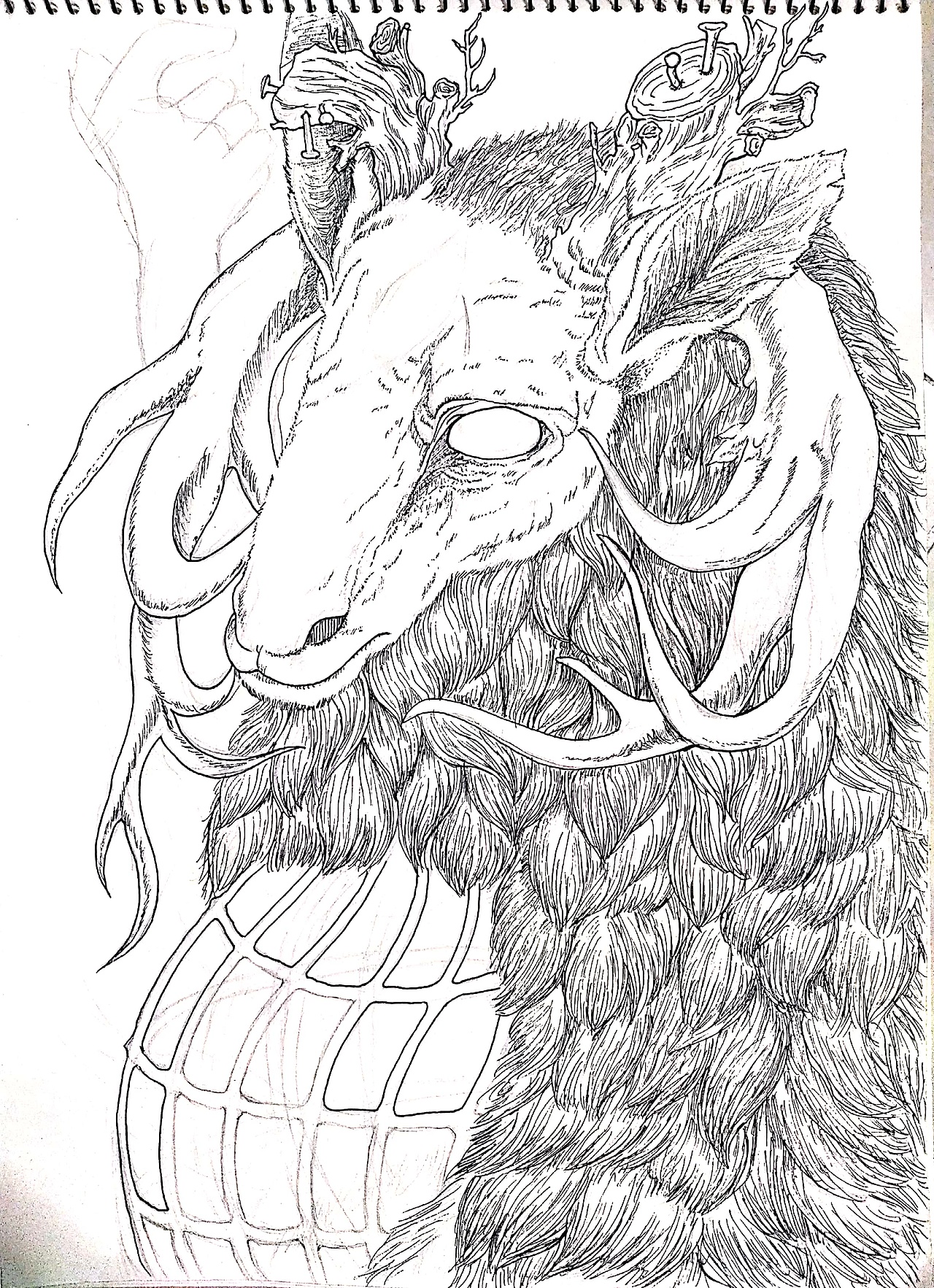 麋鹿电脑手绘（图ZMTg3MjEwNDA4） - 创作习作 - 站酷设计师Kaelene原创素材 - 站酷ZCOOL