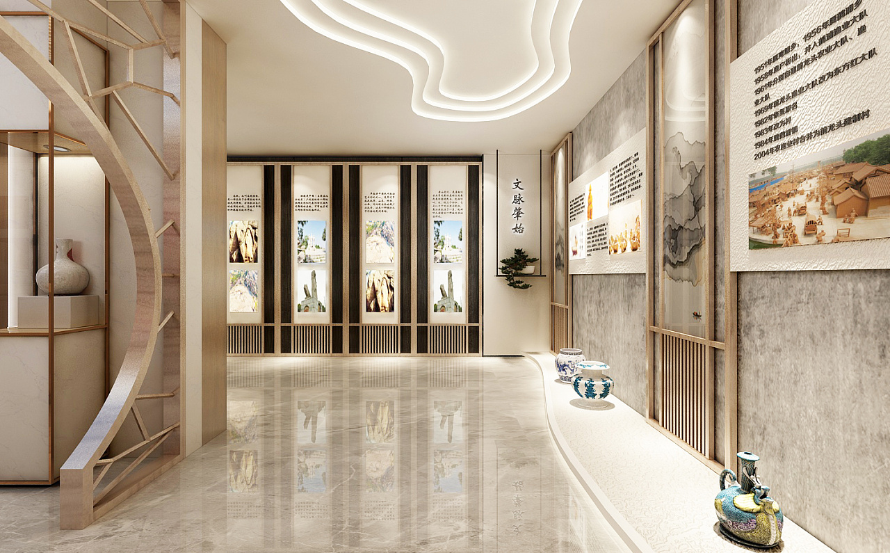 文史馆二3d效果图设计