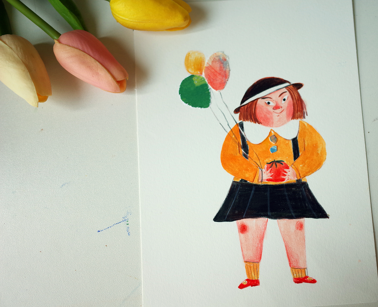 手绘创作日常混更（图ZMTgzMTM1NDA0） - 创作习作 - 站酷设计师六一kaki原创素材 - 站酷ZCOOL