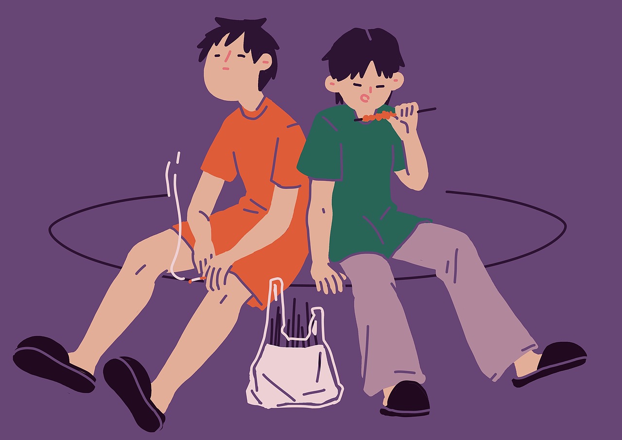 插画 | 人与人相遇