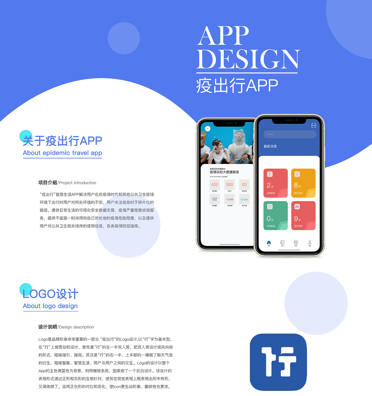 "疫出行"智慧生活ui界面设计展板设计