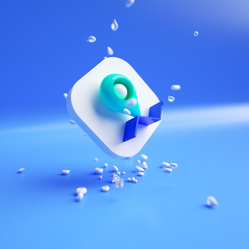 探究c4d创作ui图标的可能性